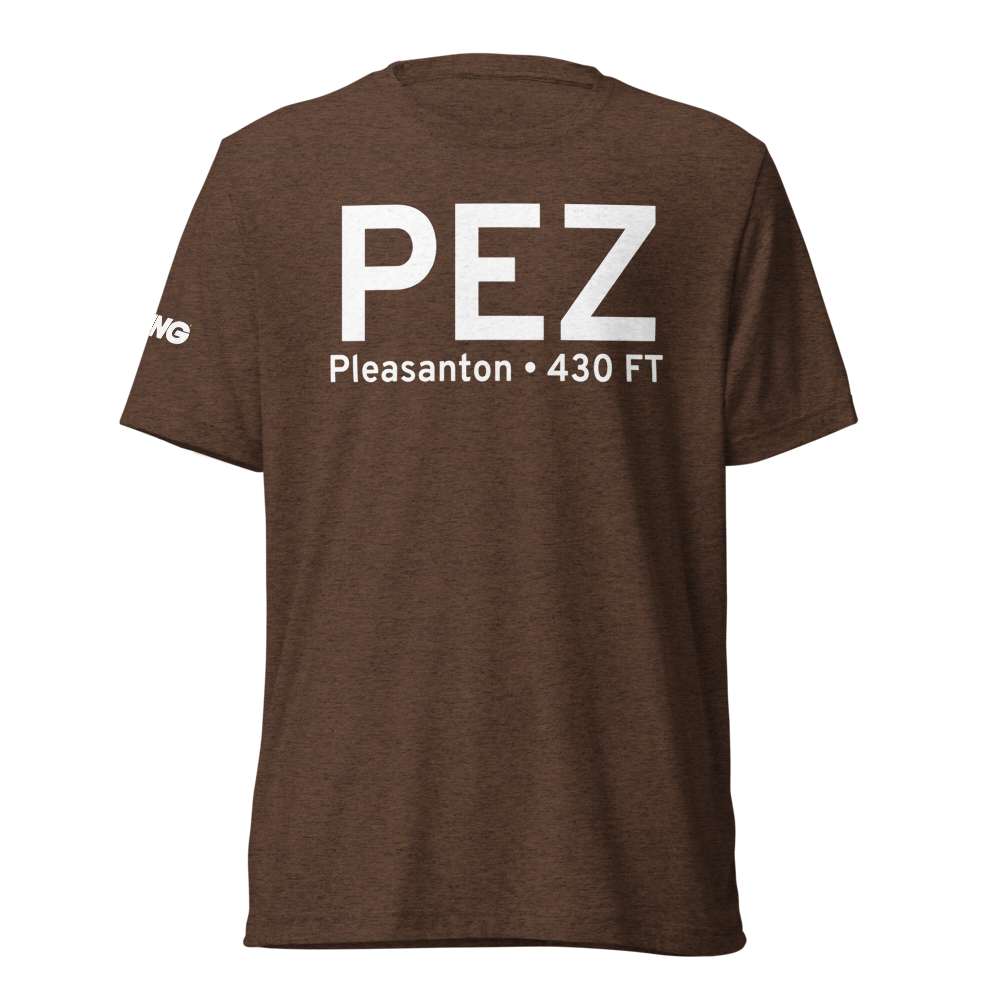 Pleasanton (KPEZ) Airport Tri-blend T-Shirt 