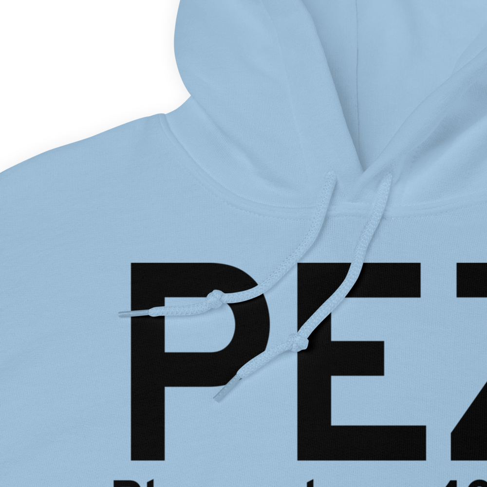 Pleasanton (KPEZ) Airport Hoodie Sweatshirt 