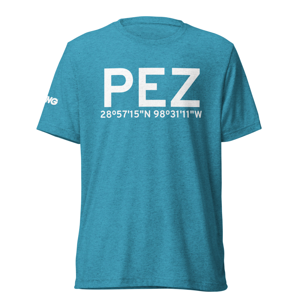 Pleasanton (KPEZ) Airport Tri-blend T-Shirt 