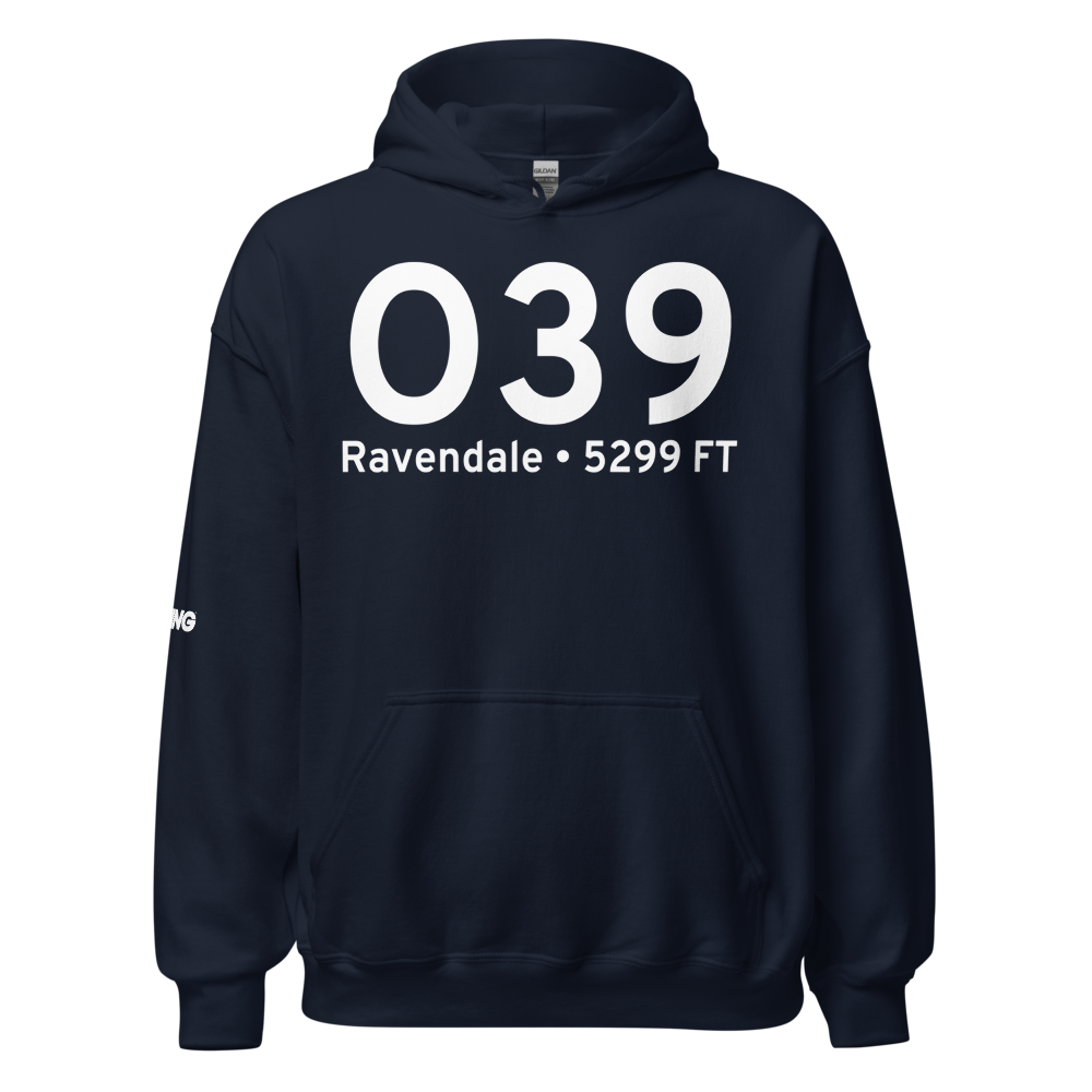 Ravendale (O39) Airport Hoodie Sweatshirt 