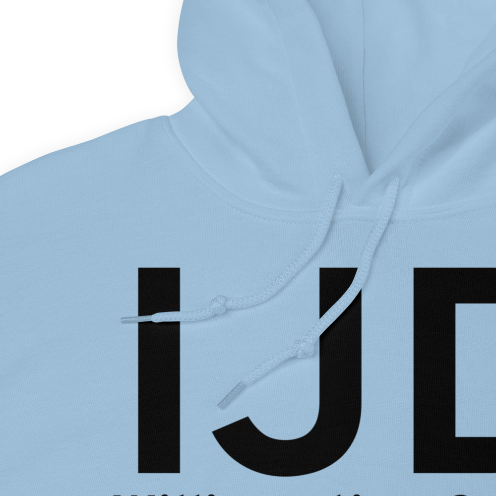 Willimantic (KIJD) Airport Hoodie Sweatshirt 