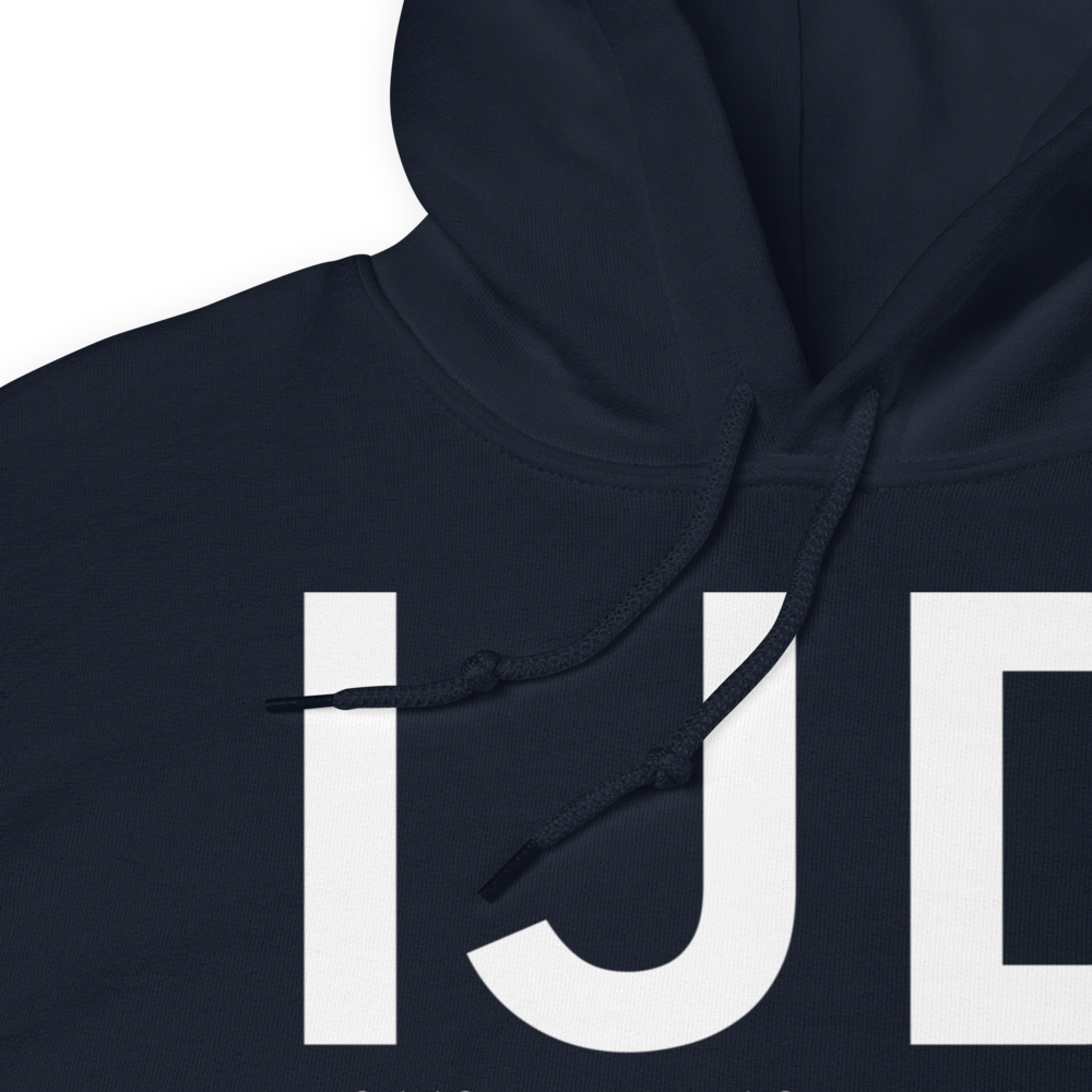 Willimantic (KIJD) Airport Hoodie Sweatshirt 