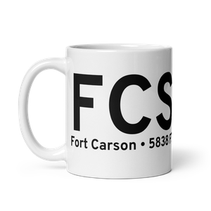 Fort Carson (KFCS) Airport Mug