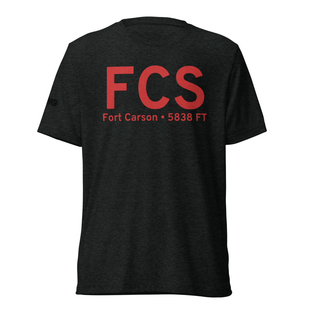 Fort Carson (KFCS) Airport Tri-blend T-Shirt 