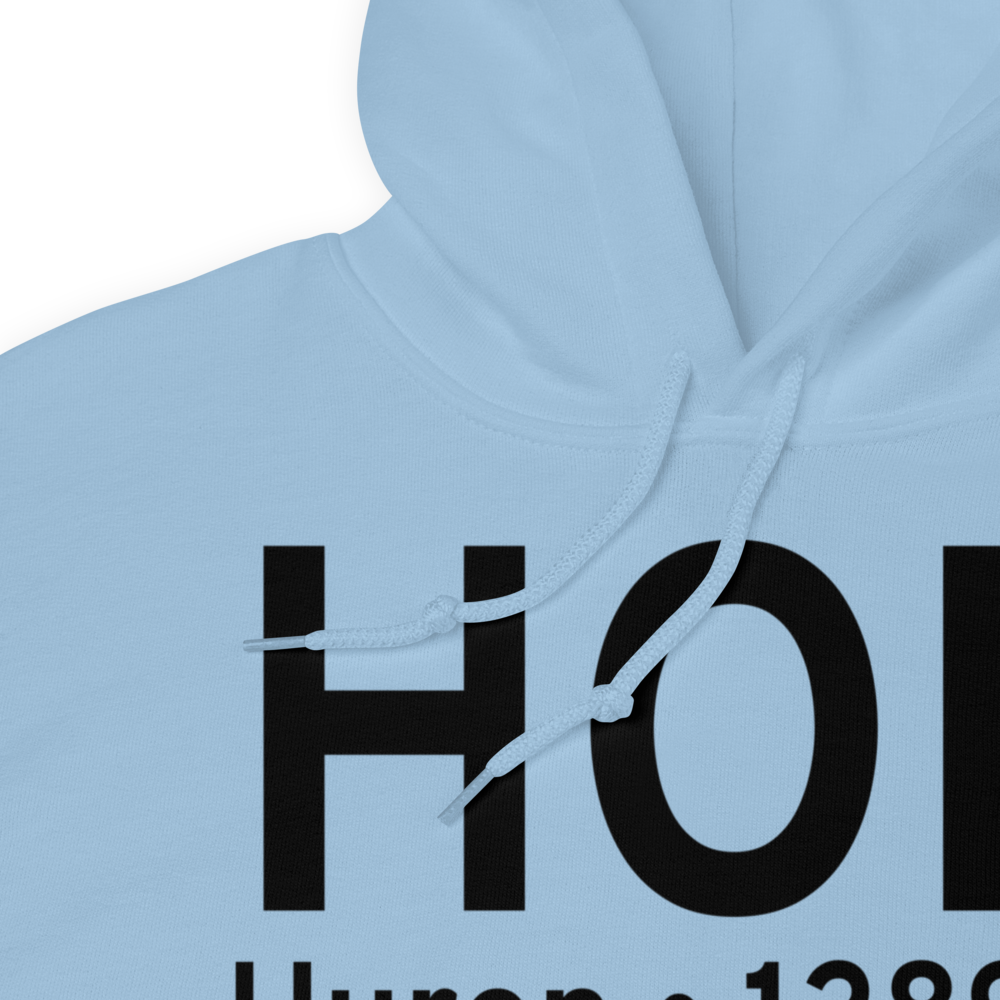 Huron (KHON) Airport Hoodie Sweatshirt 
