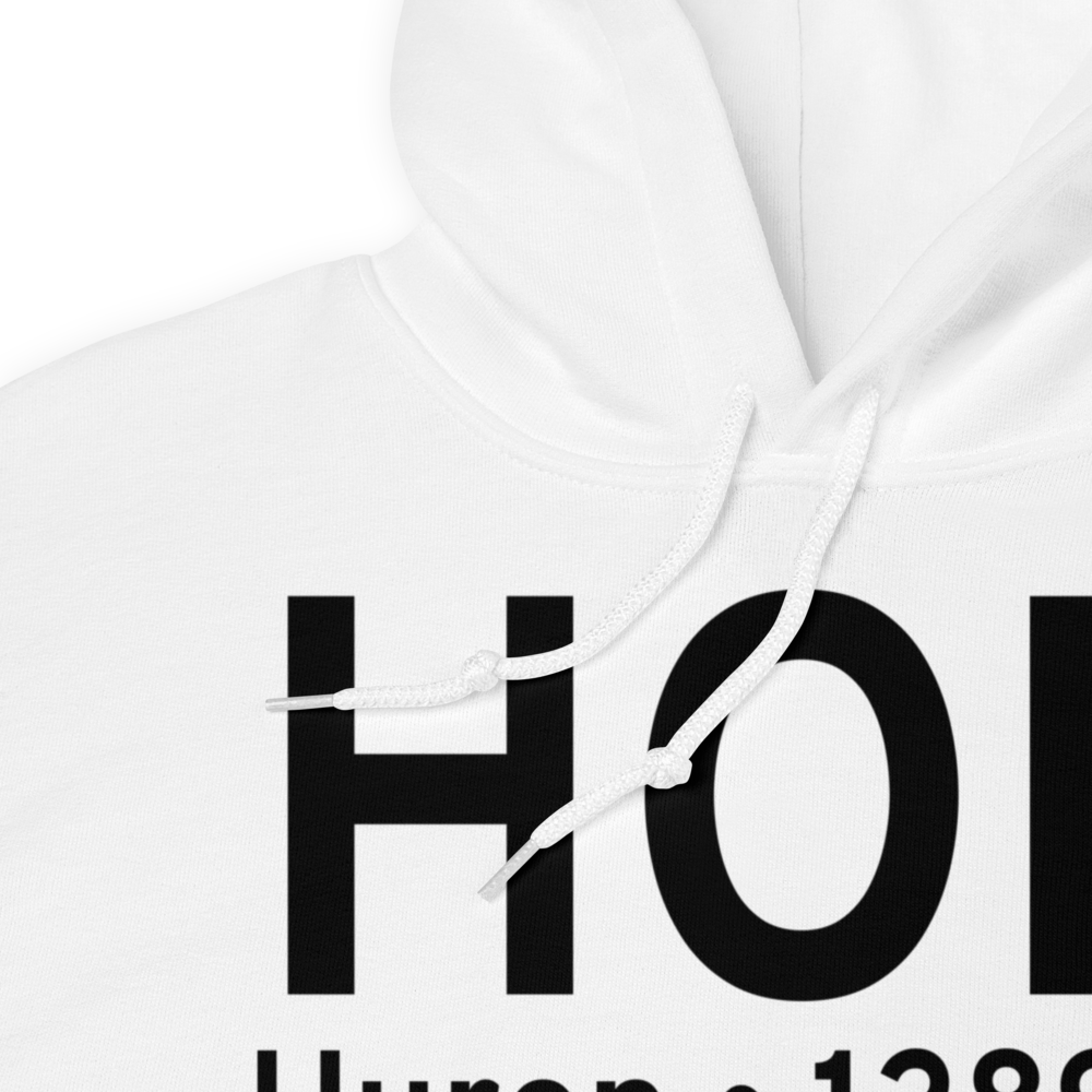 Huron (KHON) Airport Hoodie Sweatshirt 
