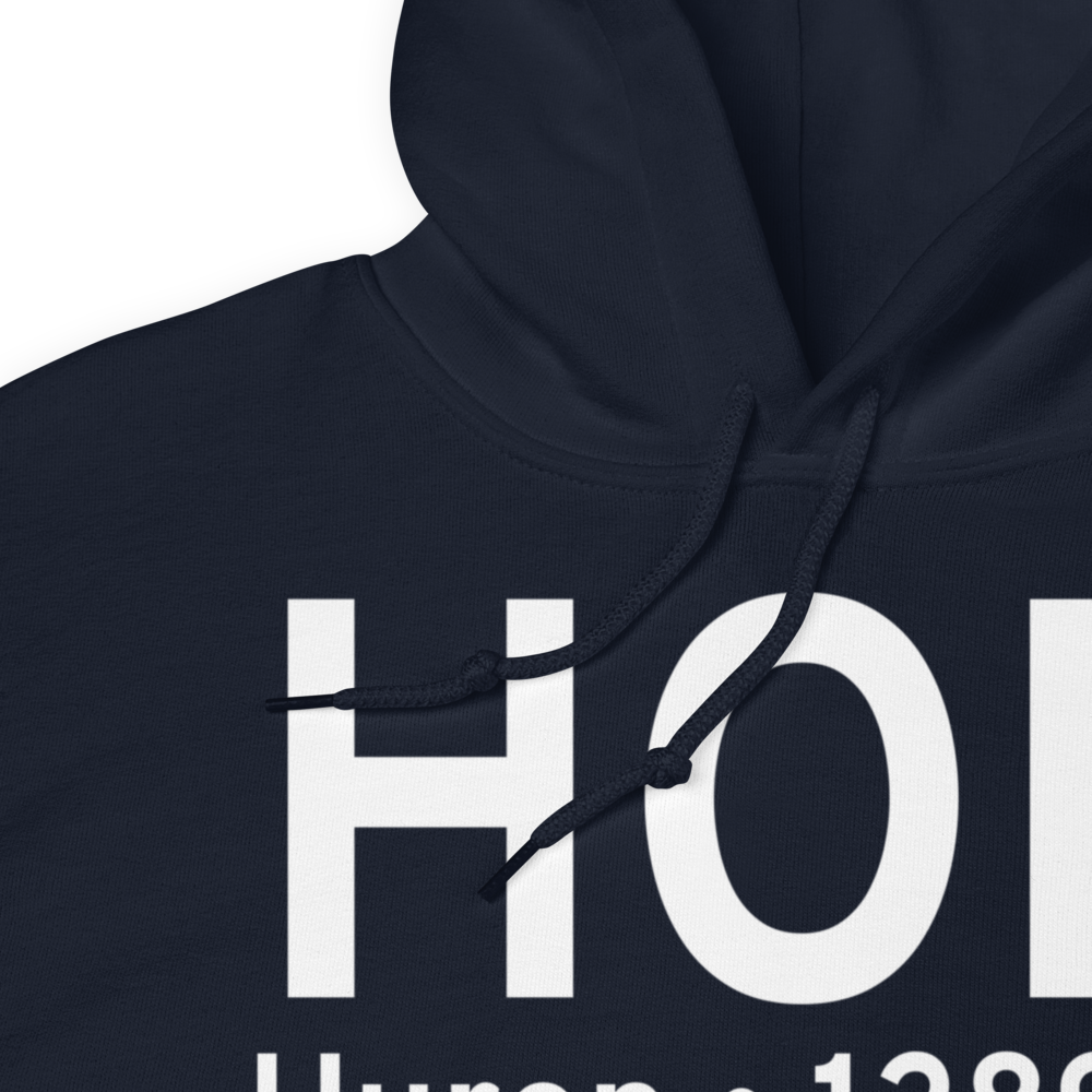 Huron (KHON) Airport Hoodie Sweatshirt 
