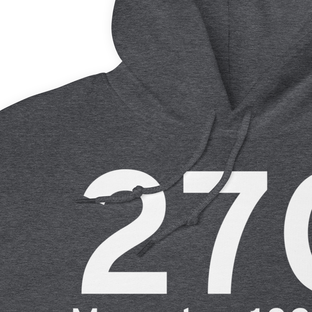 Mecosta (27C) Airport Hoodie Sweatshirt 