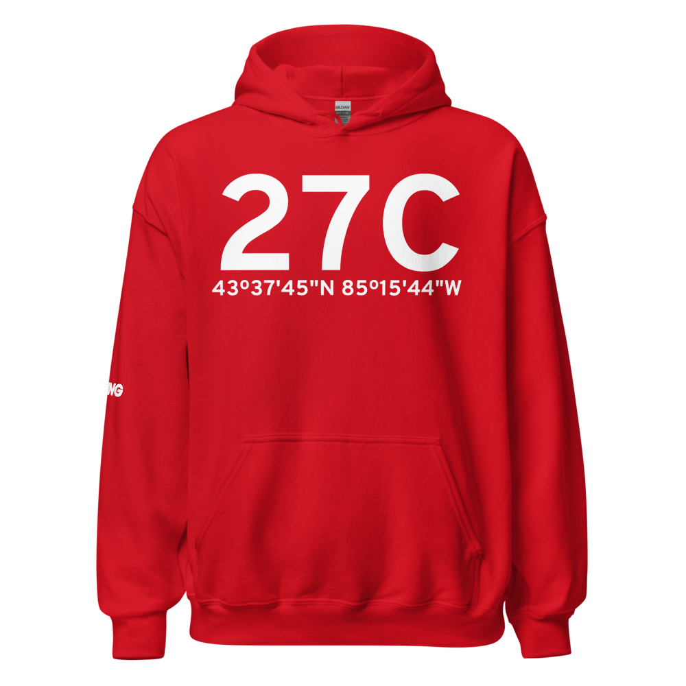 Mecosta (27C) Airport Hoodie Sweatshirt 