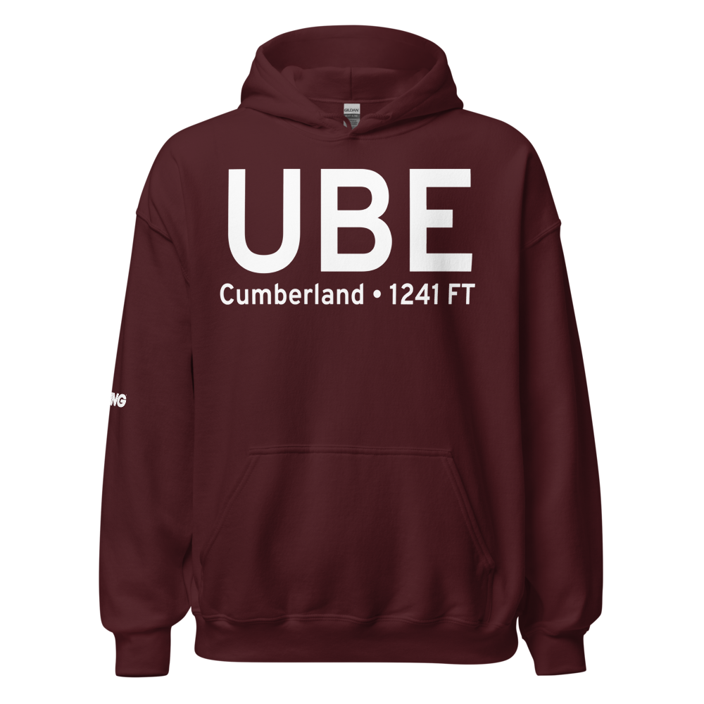Cumberland (KUBE) Airport Hoodie Sweatshirt 