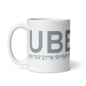 Cumberland (KUBE) Airport Mug