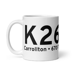 Carrollton (K26) Airport Mug