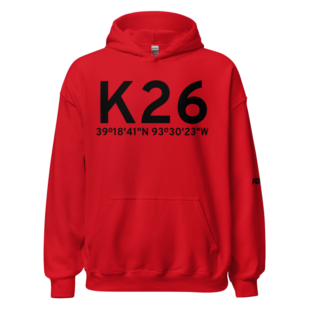 Carrollton (K26) Airport Hoodie Sweatshirt 