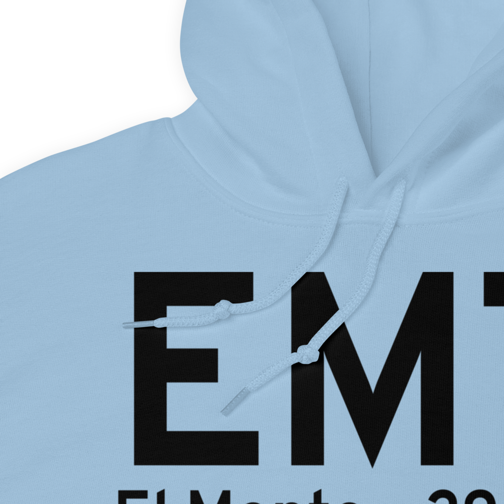 El Monte (KEMT) Airport Hoodie Sweatshirt 