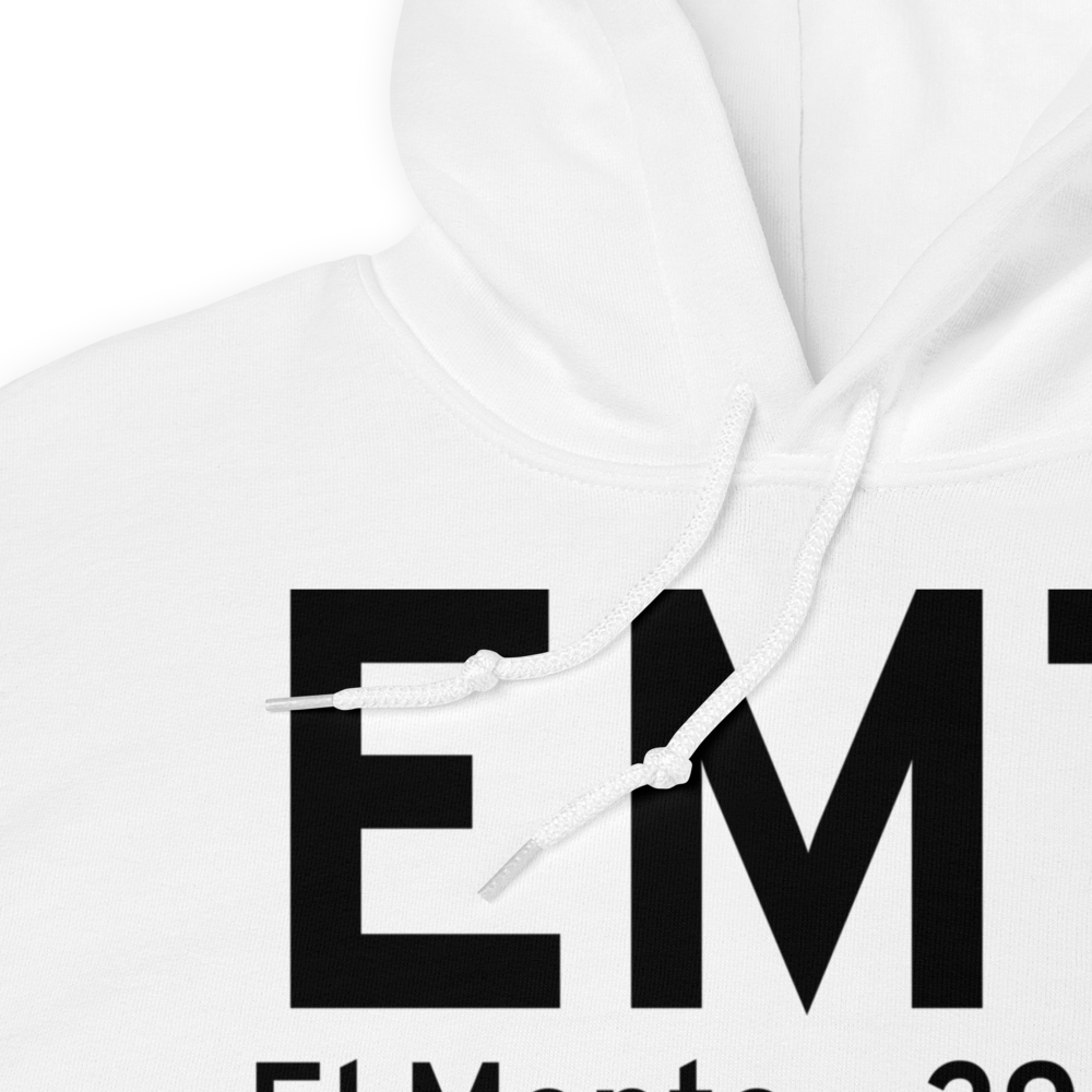 El Monte (KEMT) Airport Hoodie Sweatshirt 