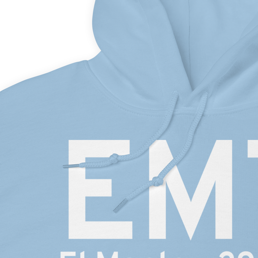 El Monte (KEMT) Airport Hoodie Sweatshirt 