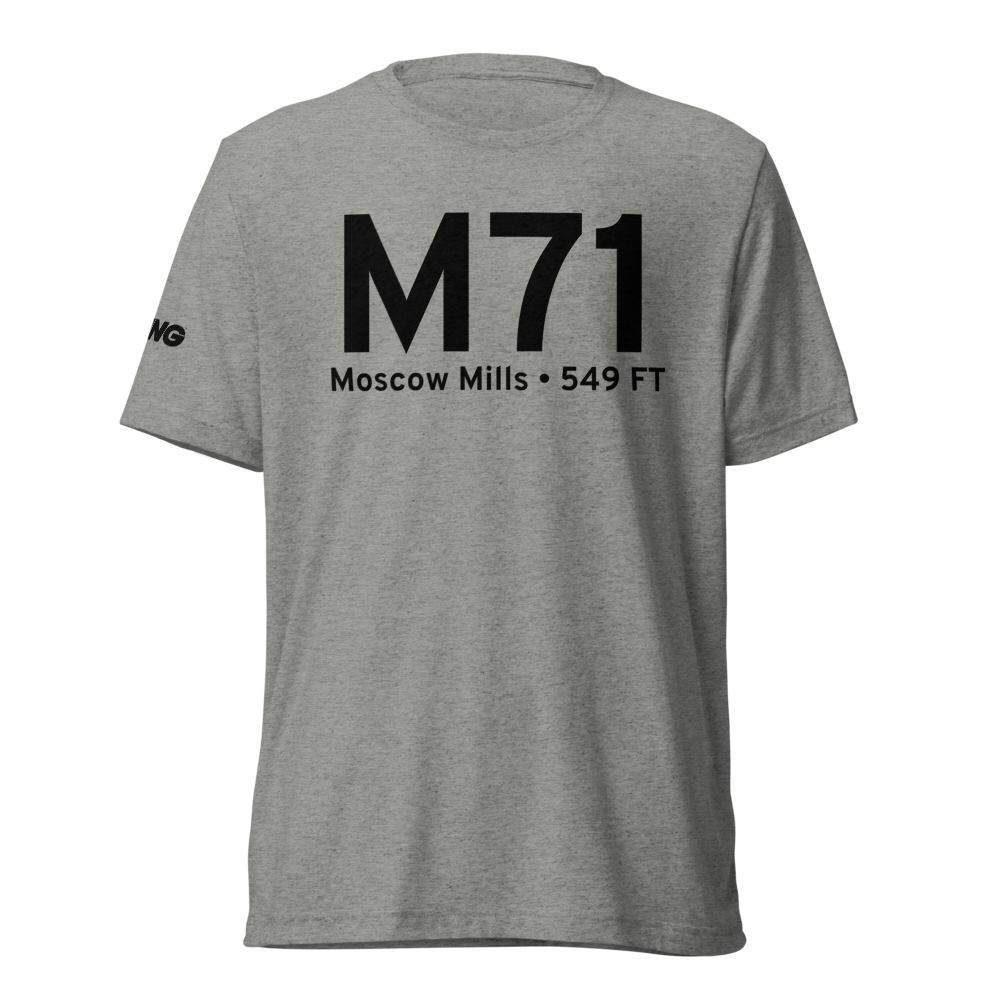 Moscow Mills (KM71) Airport Tri-blend T-Shirt 