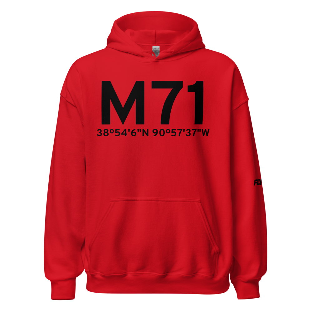 Moscow Mills (KM71) Airport Hoodie Sweatshirt 