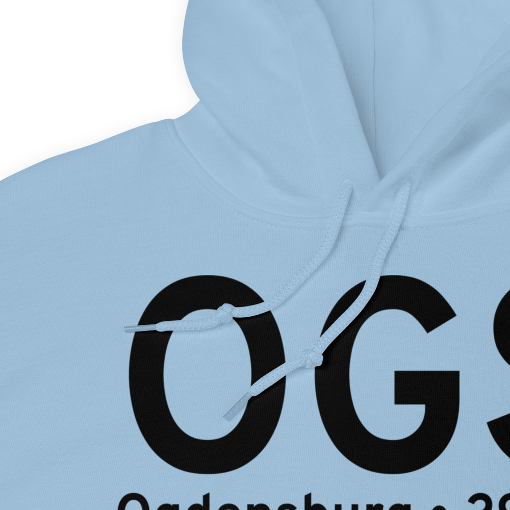 Ogdensburg (KOGS) Airport Hoodie Sweatshirt 