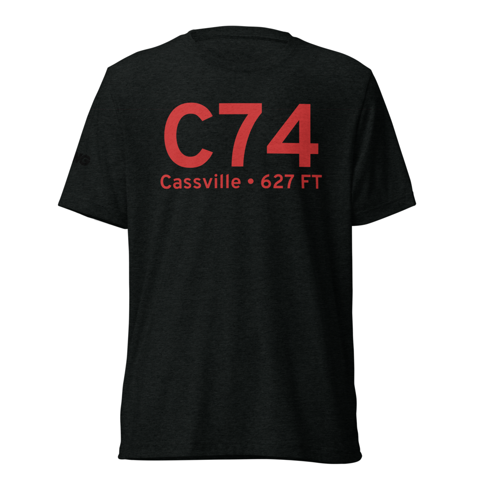Cassville (KC74) Airport Tri-blend T-Shirt 