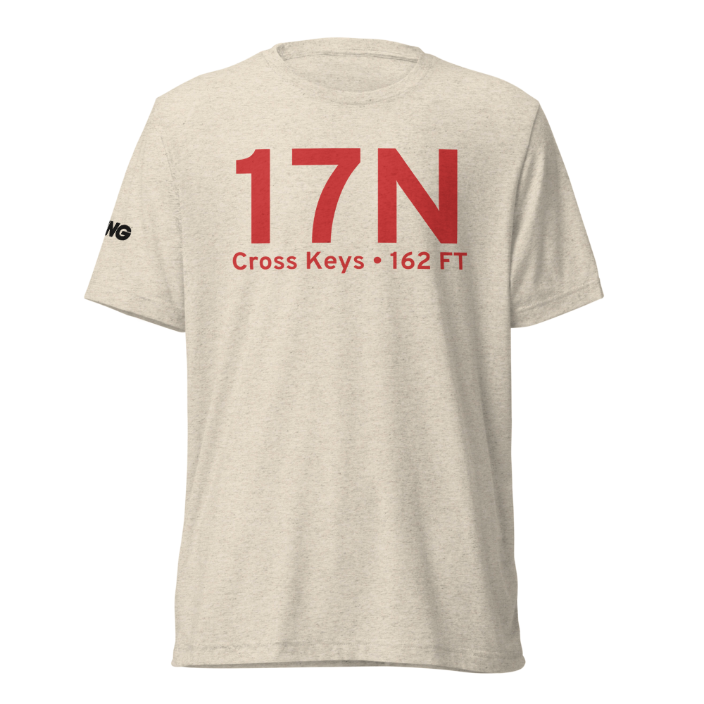 Cross Keys (K17N) Airport Tri-blend T-Shirt 