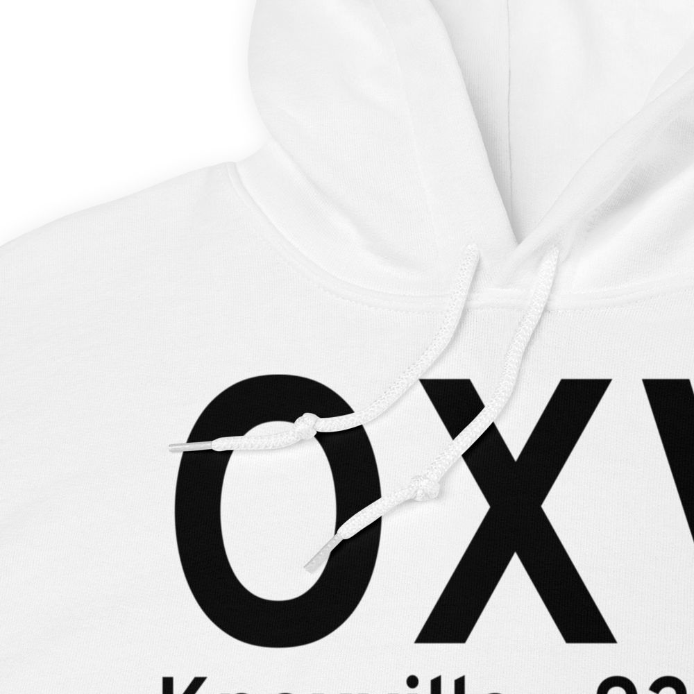 Knoxville (KOXV) Airport Hoodie Sweatshirt 