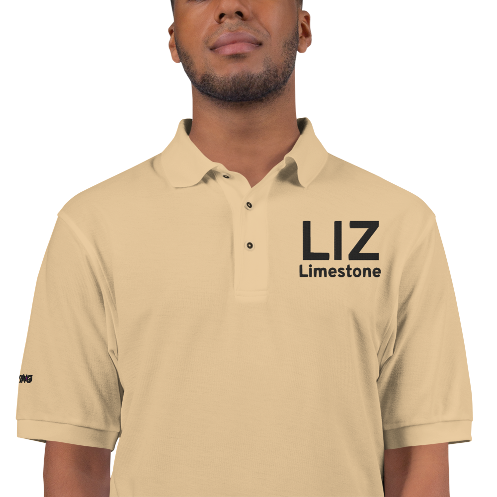 Limestone (ME16) Airport Port Authority Embroidered Polo Shirt 