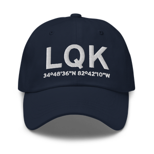Pickens (KLQK) Airport Hat