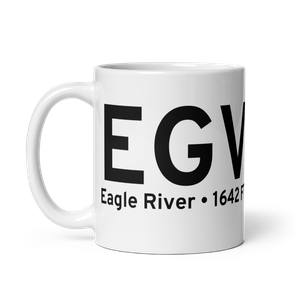 Eagle River (KEGV) Airport Mug