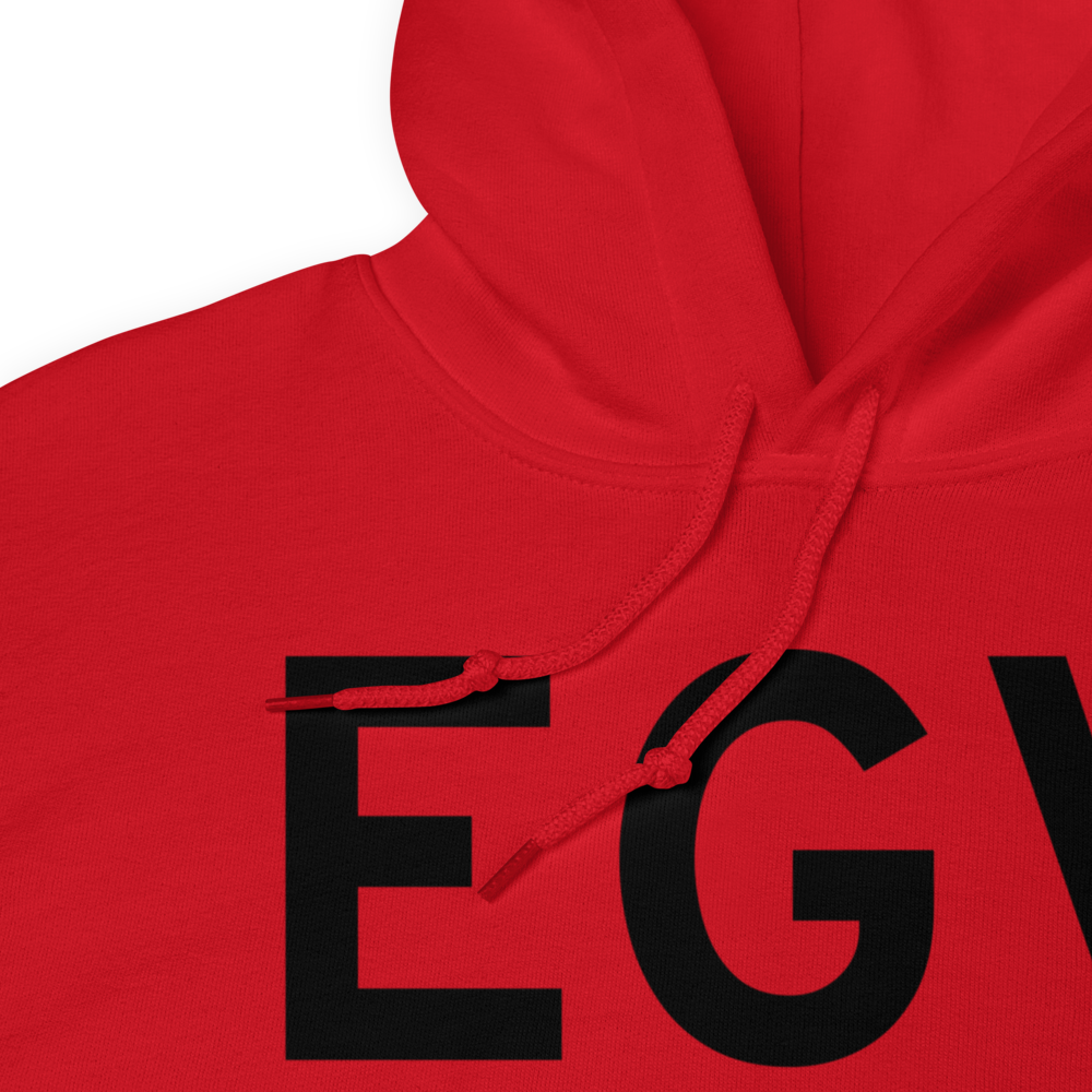 Eagle River (KEGV) Airport Hoodie Sweatshirt 