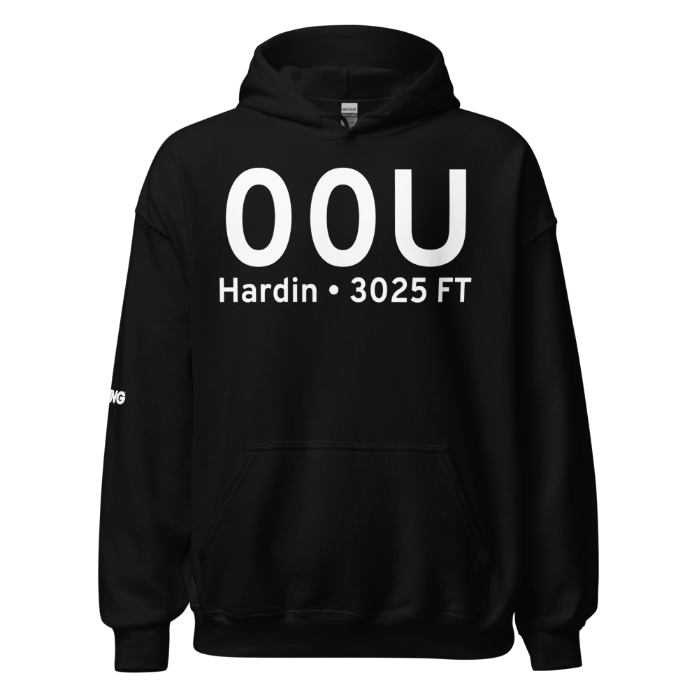 Hardin (US-0597) Airport Hoodie Sweatshirt 