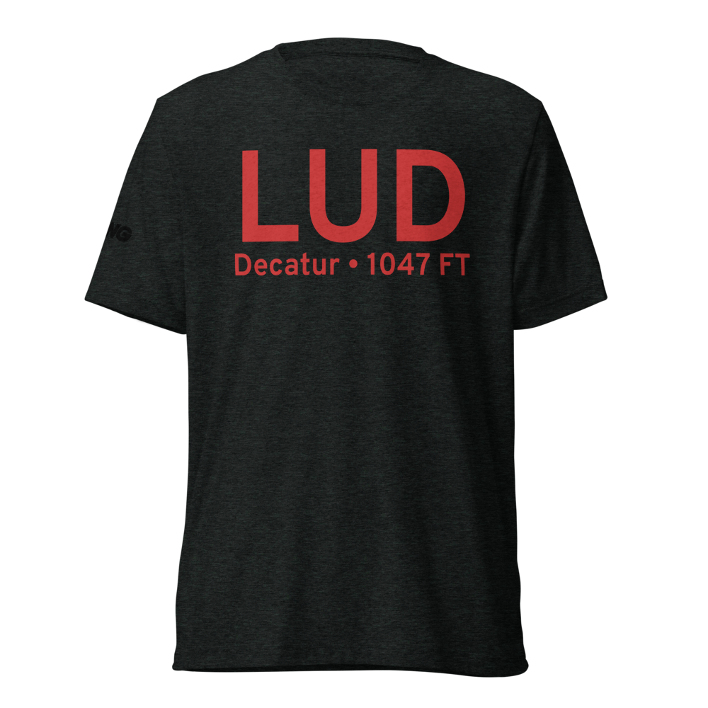 Decatur (KLUD) Airport Tri-blend T-Shirt 