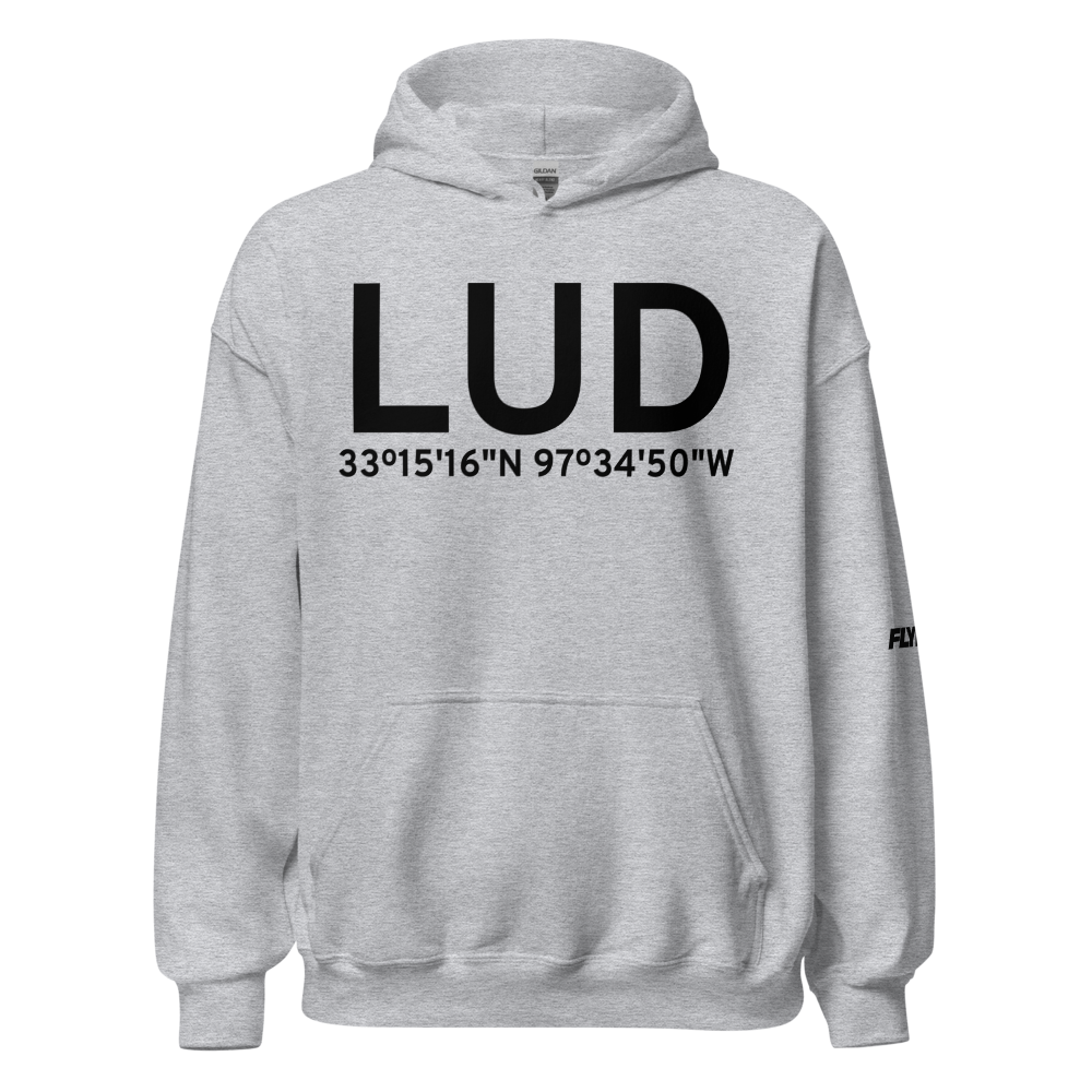 Decatur (KLUD) Airport Hoodie Sweatshirt 