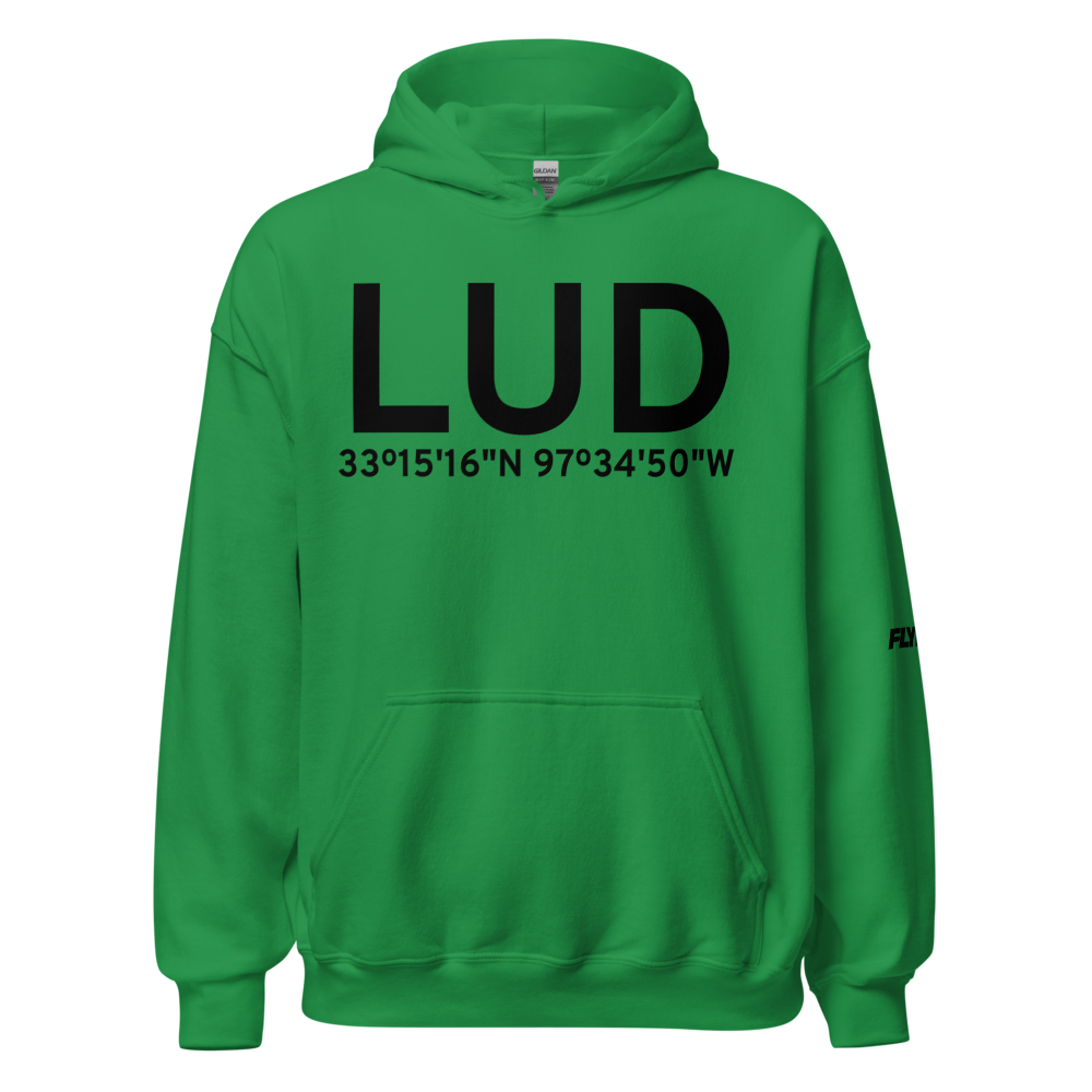 Decatur (KLUD) Airport Hoodie Sweatshirt 