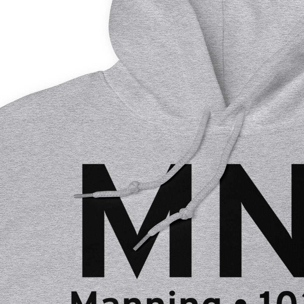 Manning (KMNI) Airport Hoodie Sweatshirt 