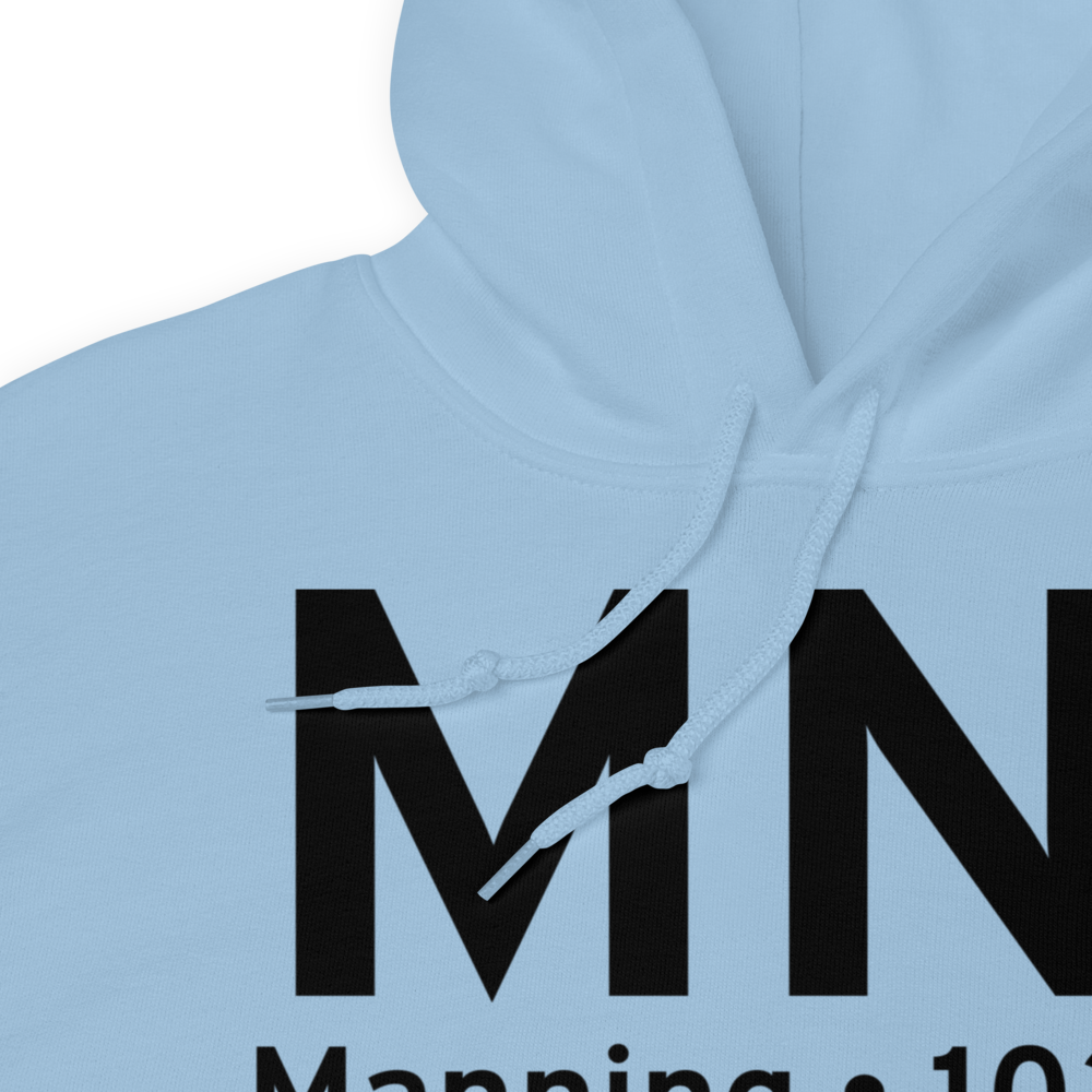 Manning (KMNI) Airport Hoodie Sweatshirt 