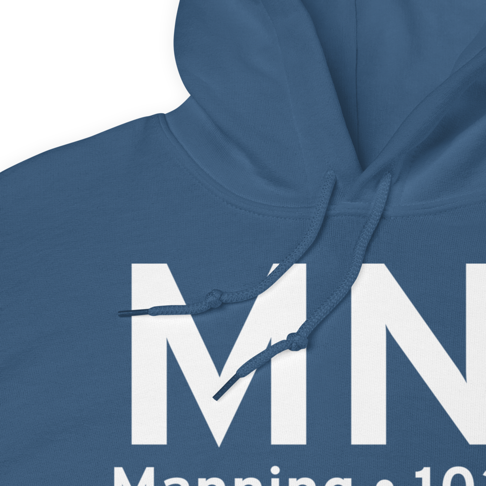 Manning (KMNI) Airport Hoodie Sweatshirt 
