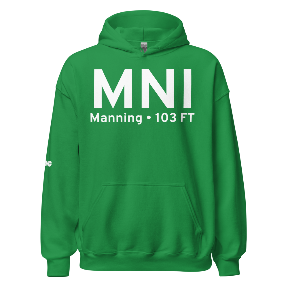 Manning (KMNI) Airport Hoodie Sweatshirt 