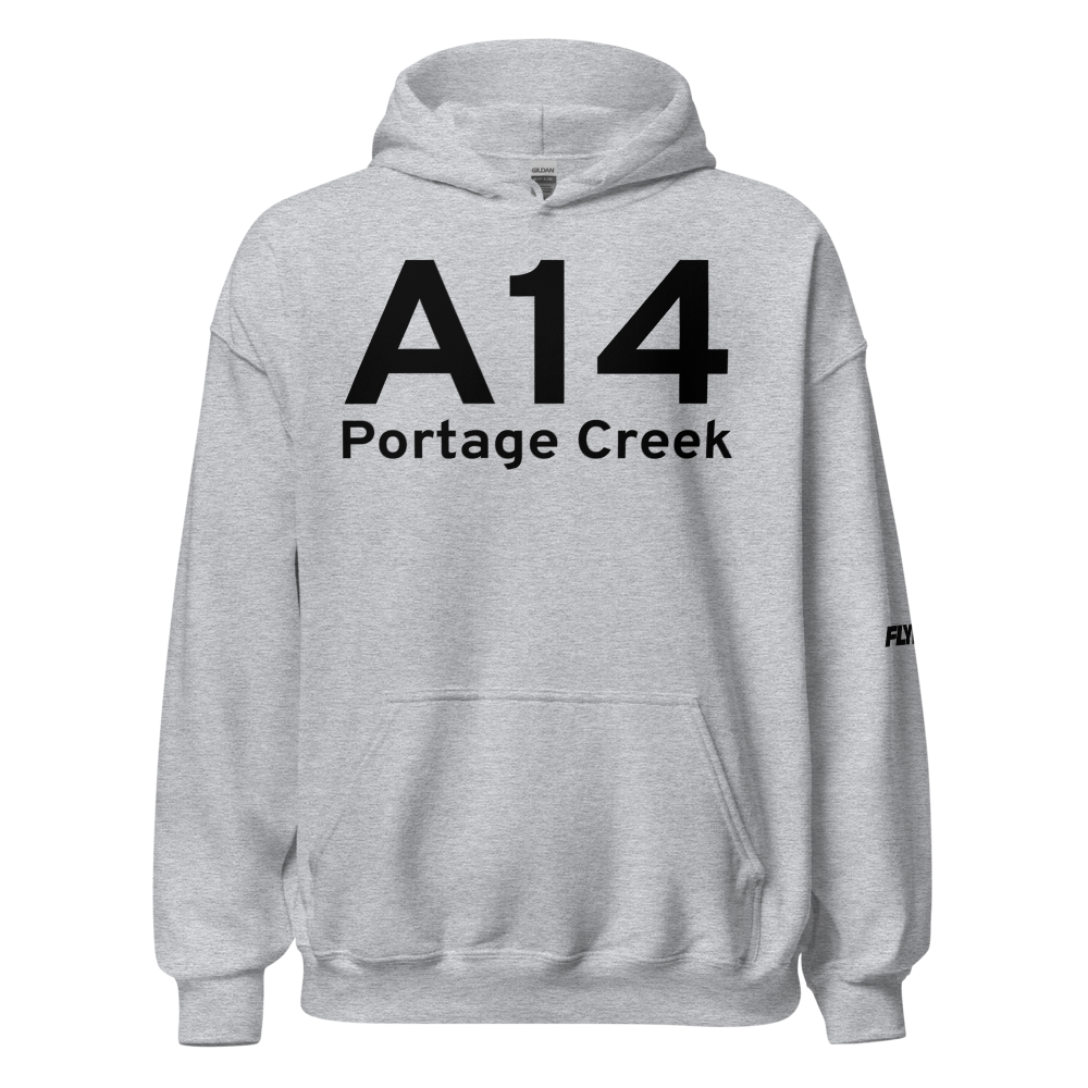 Portage Creek (PAOC) Airport Hoodie Sweatshirt 
