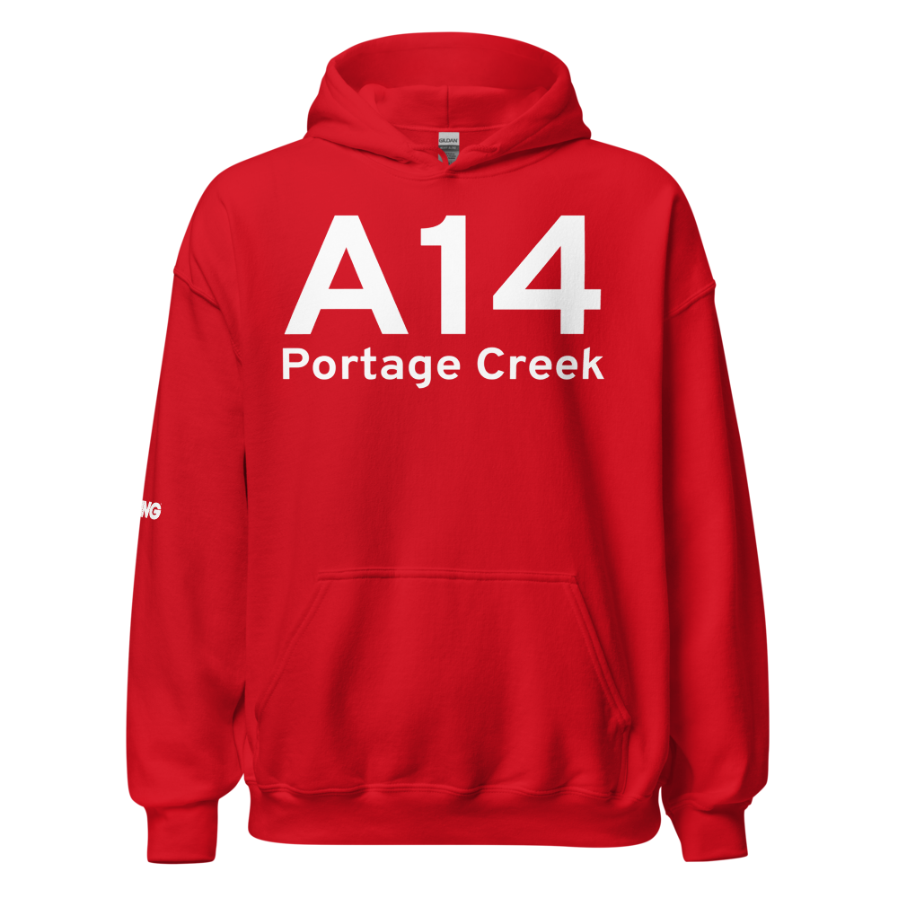 Portage Creek (PAOC) Airport Hoodie Sweatshirt 
