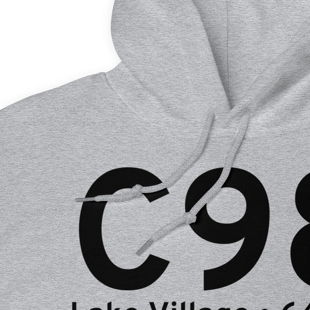 Lake Village (C98) Airport Hoodie Sweatshirt 