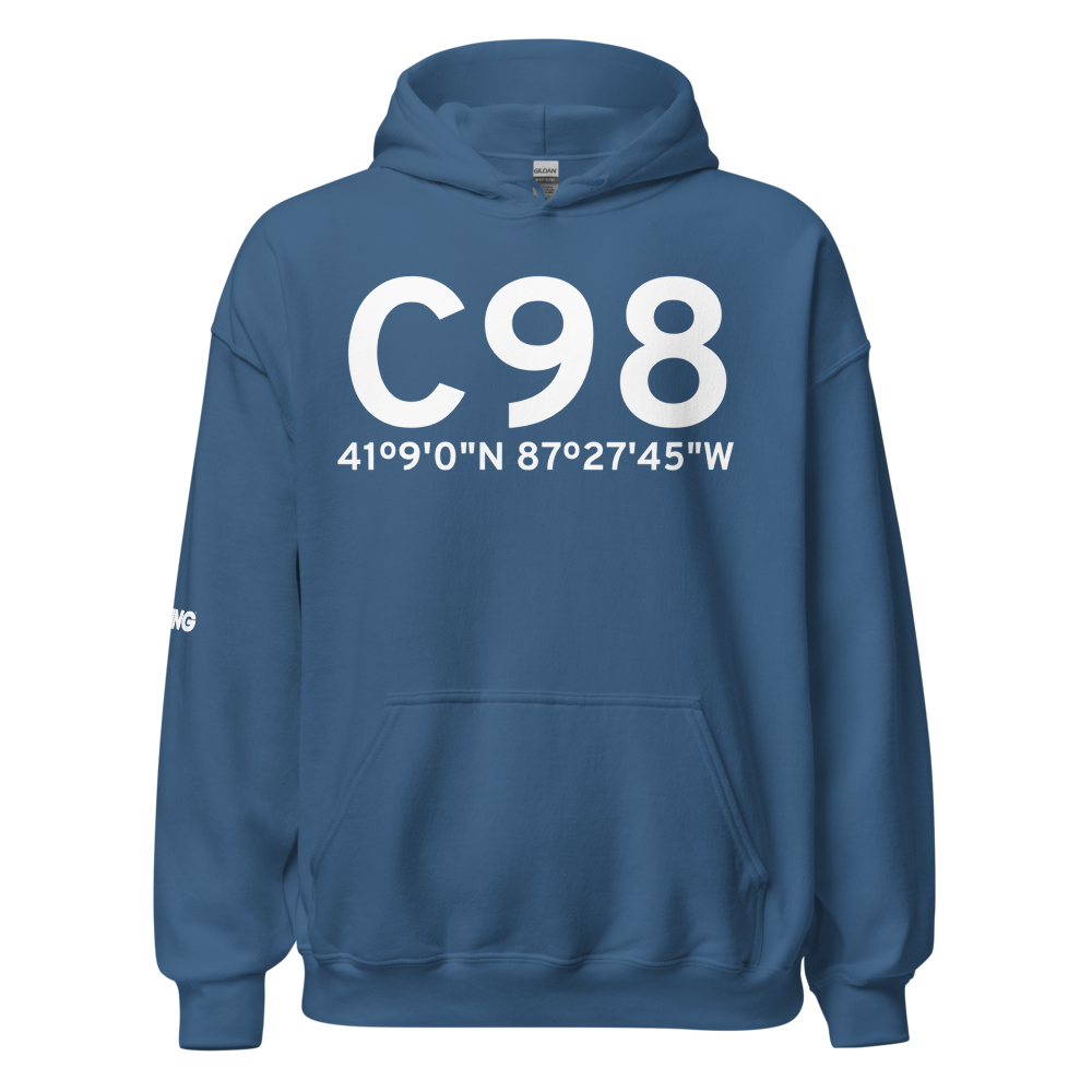 Lake Village (C98) Airport Hoodie Sweatshirt 