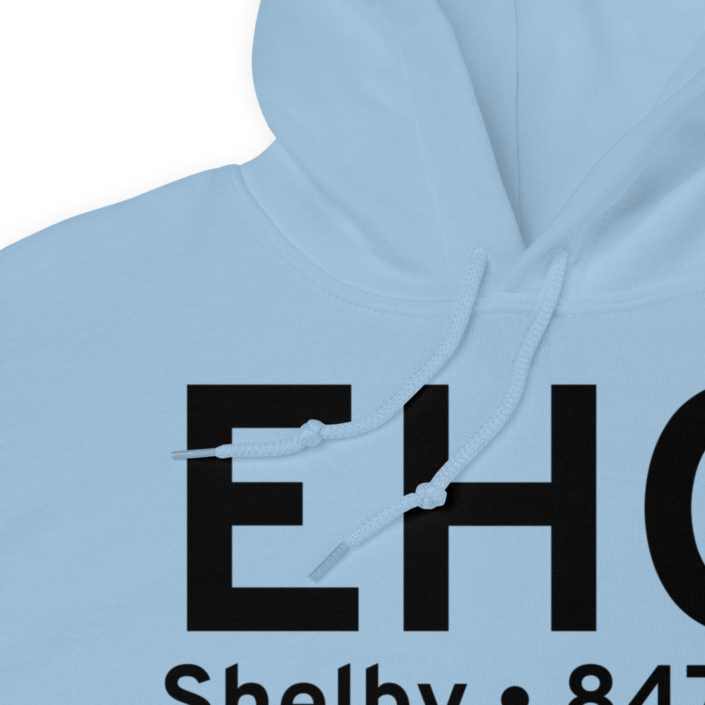 Shelby (KEHO) Airport Hoodie Sweatshirt 