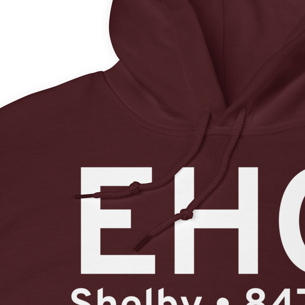 Shelby (KEHO) Airport Hoodie Sweatshirt 