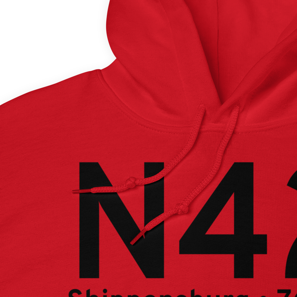 Shippensburg (N42) Airport Hoodie Sweatshirt 