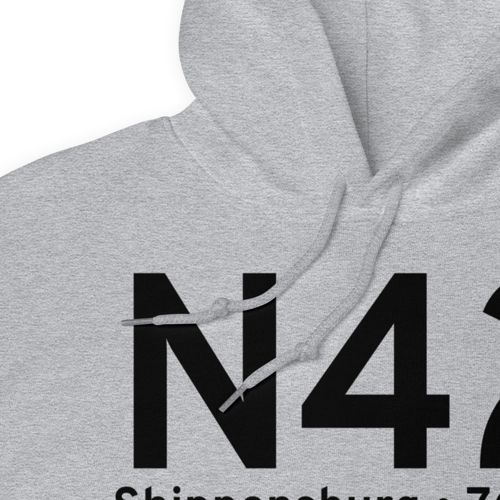 Shippensburg (N42) Airport Hoodie Sweatshirt 