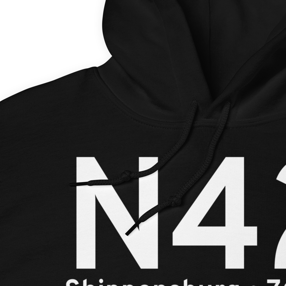 Shippensburg (N42) Airport Hoodie Sweatshirt 