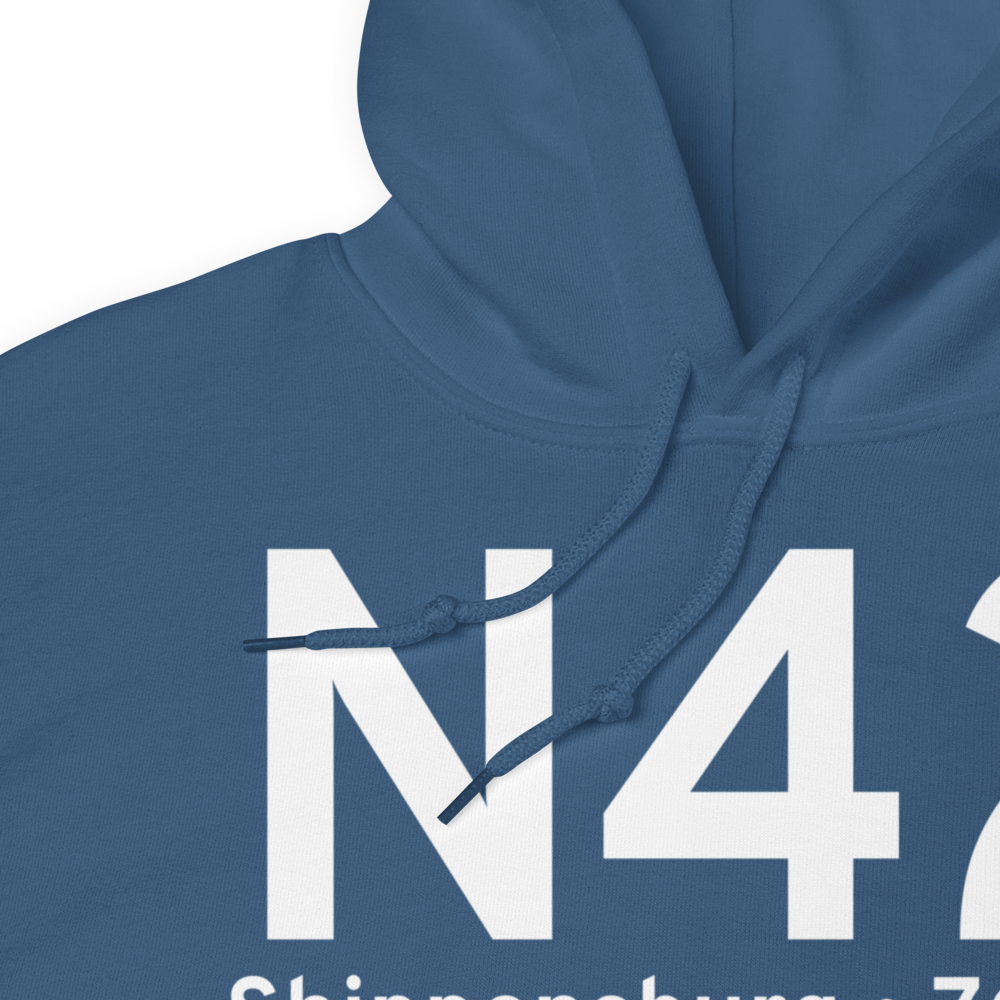 Shippensburg (N42) Airport Hoodie Sweatshirt 