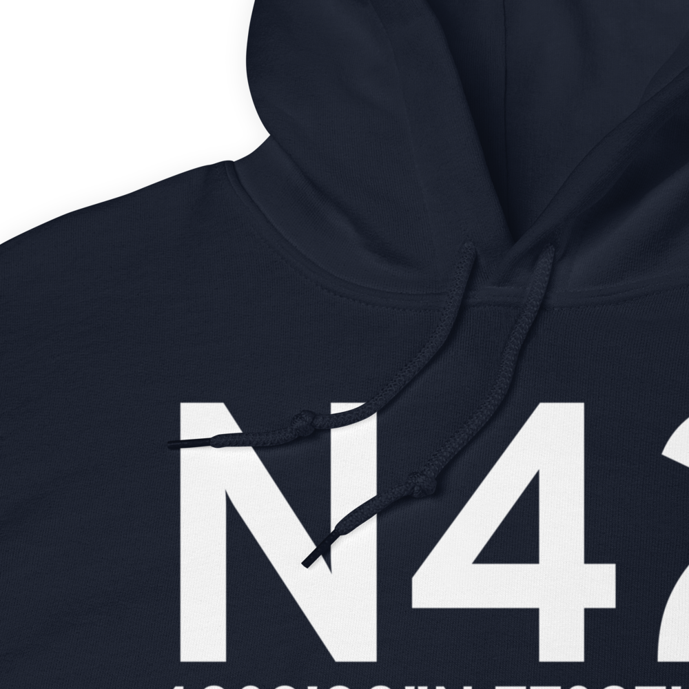 Shippensburg (N42) Airport Hoodie Sweatshirt 
