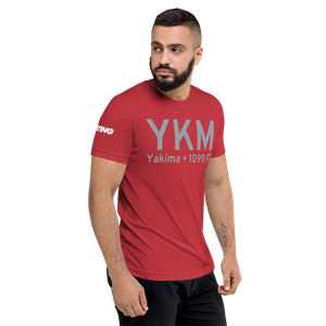 Yakima (KYKM) Airport Tri-blend T-Shirt